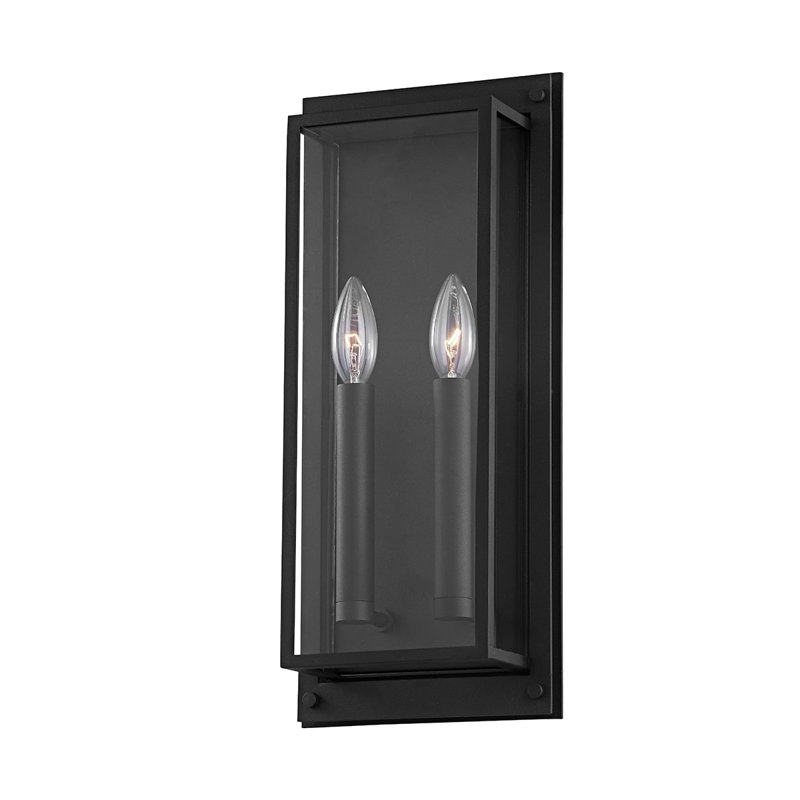 Cadboro Outdoor Wall Light, 17.5" H x 7.5" W x 4" D
