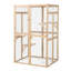 Cage d'extérieur en bois Burio Cat Catio