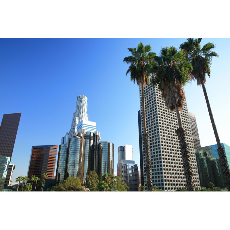 Los Angeles - Photographie sur toile tendue, H 48 po x l 32 po