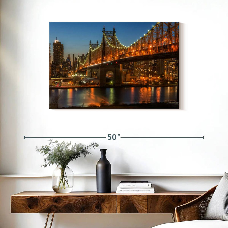 Pont de New York, Queensboro, H 24 po x l 36 po