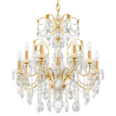 Century 12 - Light Glass Chandelier