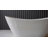 Transolid 59 L x 30.75 W x 26.75 H Freestanding Bathtub, In White