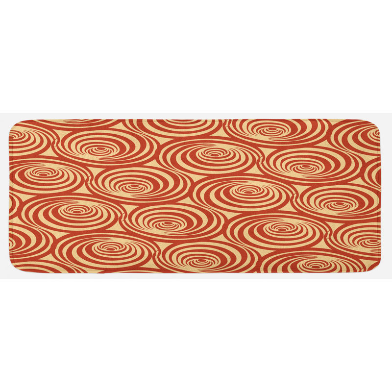Modern & Contemporary Synthetic Kitchen Mat