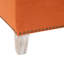 Repose-pieds carré avec rangement en velours de 29,5 po Kirsten-697856602