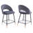 Audie Upholstered Counter Stool with Metal Frame-1248813666