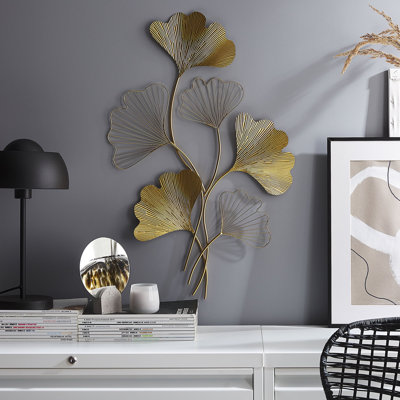 Amy Plants & Flowers Wall Decor on Metal