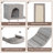 Denicia 7Pcs Cat Tree Shelf, Condo