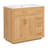 Cony 36" Bathroom Vanity with Ceramic Sink, Soft-Close Double Doors & 4 Drawers