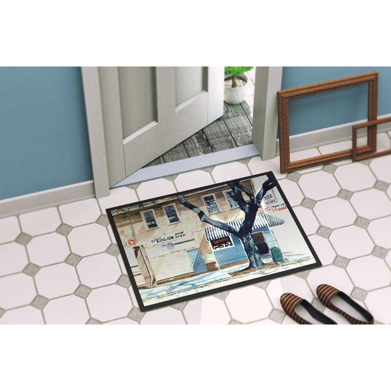 Non-Slip Outdoor Doormat, Rectangle 1'6" x 2'3"
