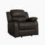 Thala 36.5" Modern & Contemporary Faux Leather Glider Reclining Chair with Gentle Gliding Motion & Tab Pull Reclining