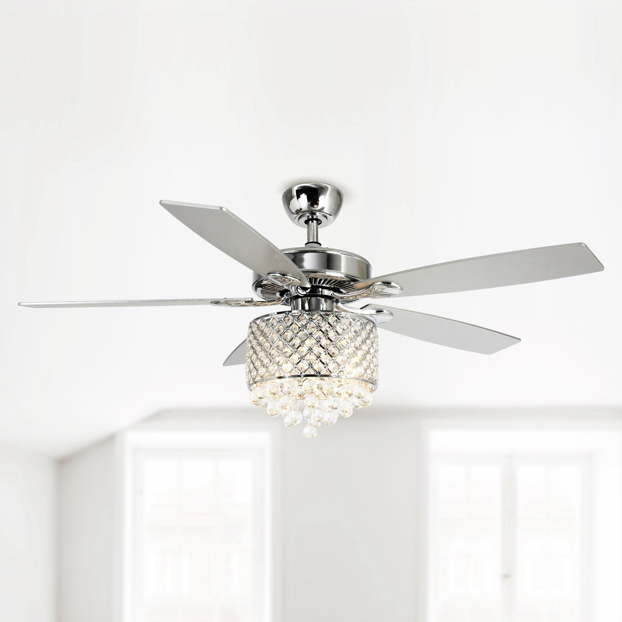 House of Hampton® Damori 52'' Ceiling Fan with Light Kit & Reviews