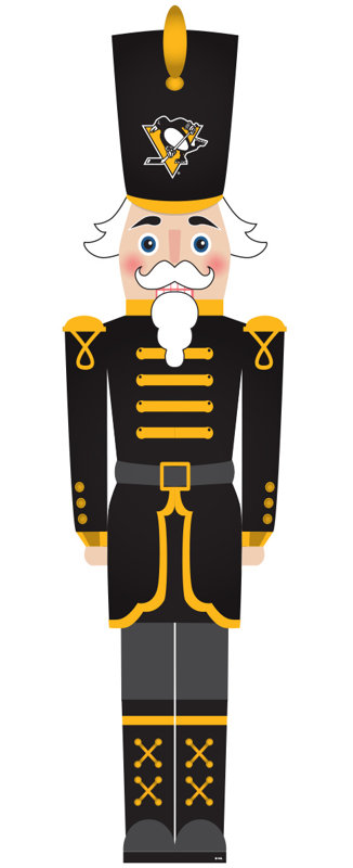 Pittsburgh Penguins 46" Nutcracker Leaner