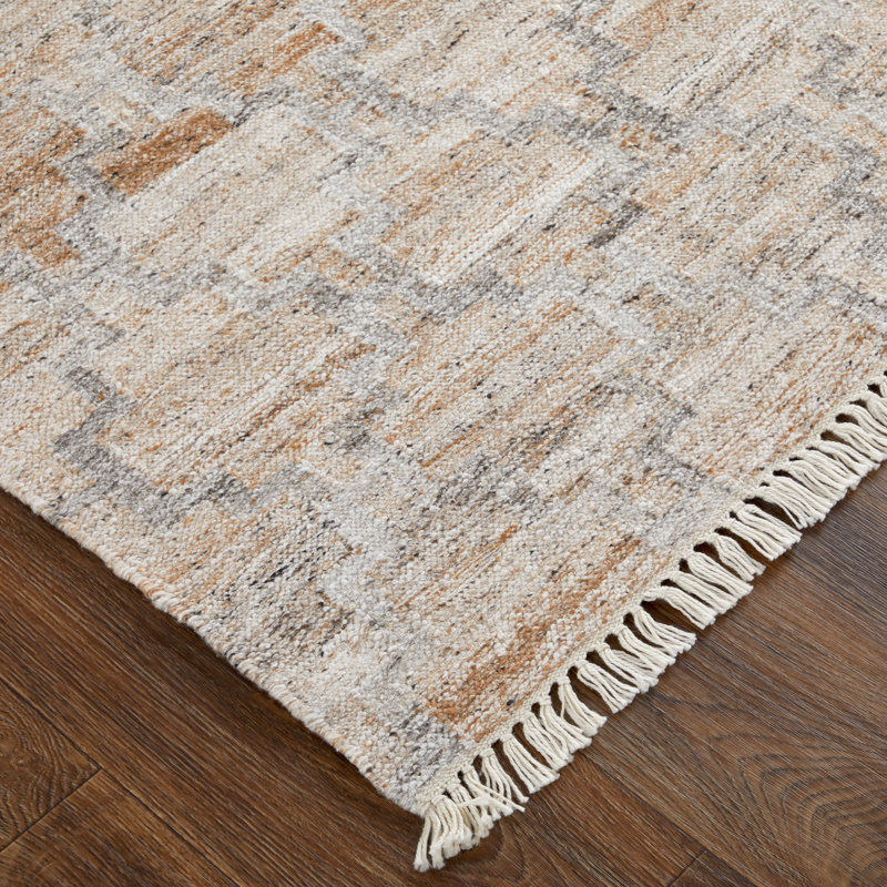 Bunde Geometric Rug, Rectangle 5' x 8'