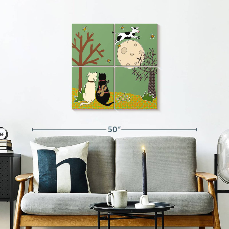 Vache Ashelle sautée par-dessus la lune