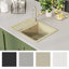 Zipcode Design Jimena 460mm W Single Bowl Stone Flush Kitchen Sink-66131904