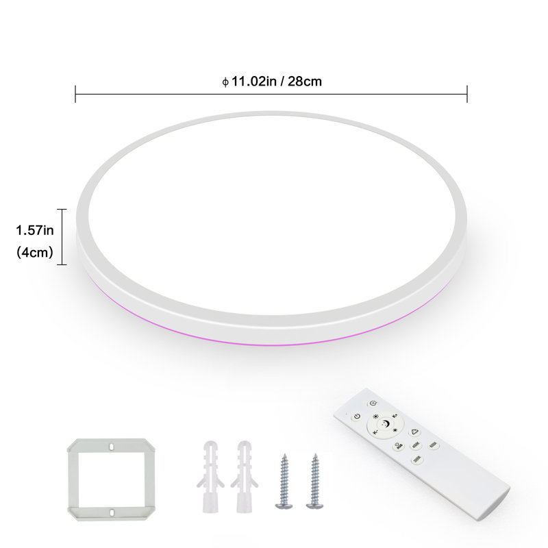 Azarias LED Flush Mount