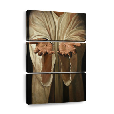 " Jesus Hands " 3 - Pieces