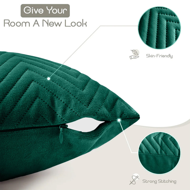 Square Cushion, Emerald