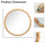 Miroir mural rond 27,5 po
