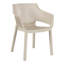 Ensemble de 4 chaises de patio empilables-132965545