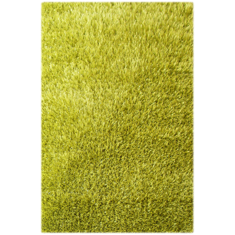 Kota Solid Colour Hand Woven Shag Area Rug, Rectangle 70 x 140cm