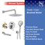 Complete Shower System with Rough in-Valve-88345788