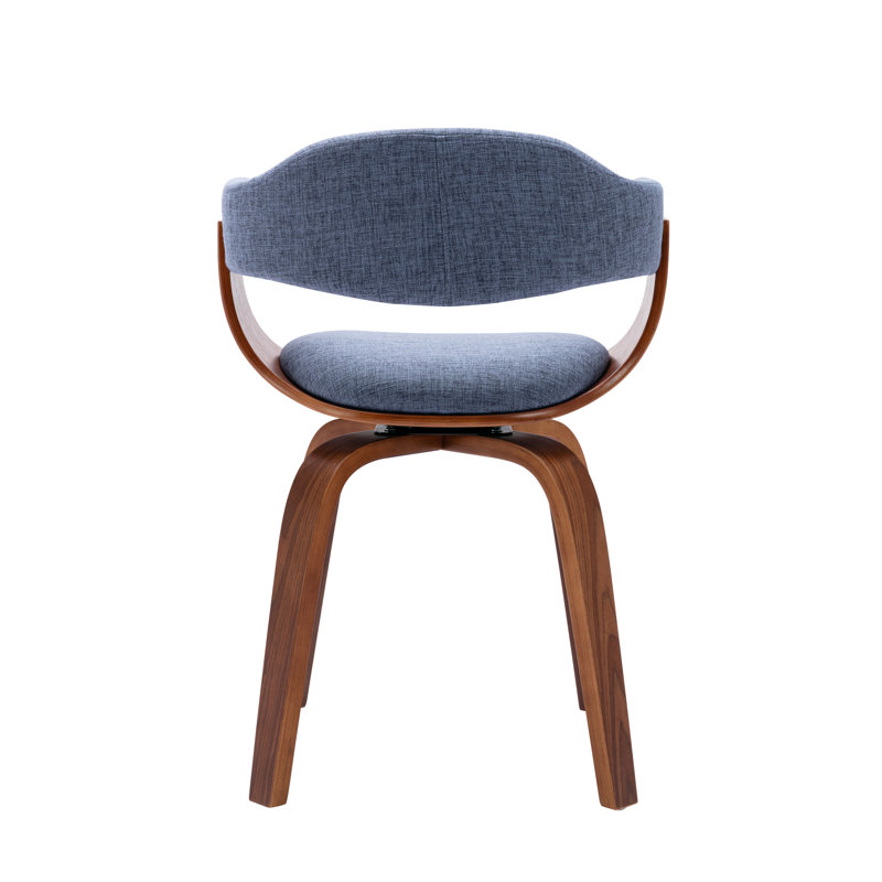 Fischer Upholstered Dining Chair, Blue