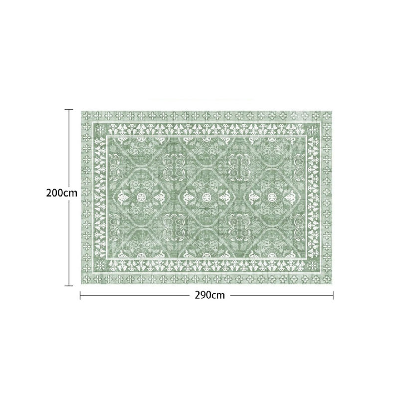 Rectangle 200 cm x 290 cm Geometric Area Rug