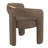 Modern Boucle Upholstered Armchair-267497850