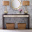 Angelina Round Metal Wall Mirror