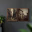 «Vintage Landscape LX», impression giclée sur cadre - ensemble de 2-207107314-207107322