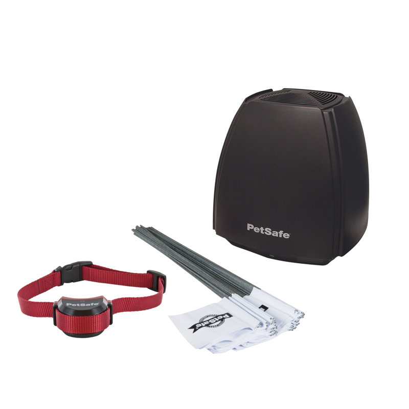PetSafe Stay & Play Wireless Fence for Stubborn Dogs with Adjustable Collar