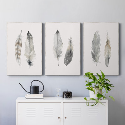 «Flight of Fancy I», reproduction de toile tendue 3 pièces