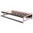 Upholstered L-Shaped Daybed With Pop Up Trundle