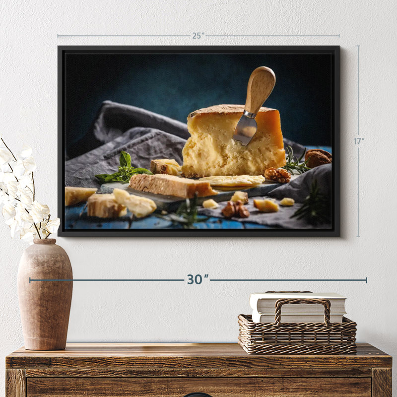 " Chunks Of Parmesan ", 25" H x 17" W