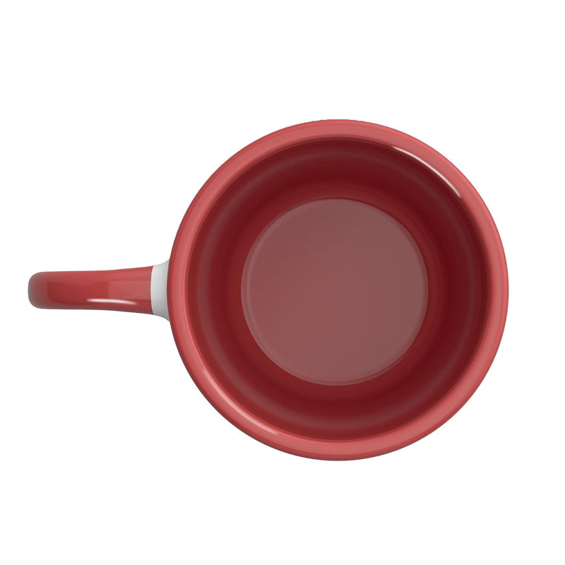 Ceramic Coffee Mug, Red