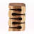 Clive Wavy Sculptural Suar Wood Side Table