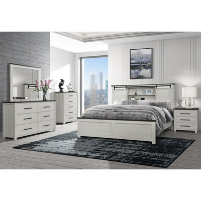 Avery Beige 5PC King Bedroom Set