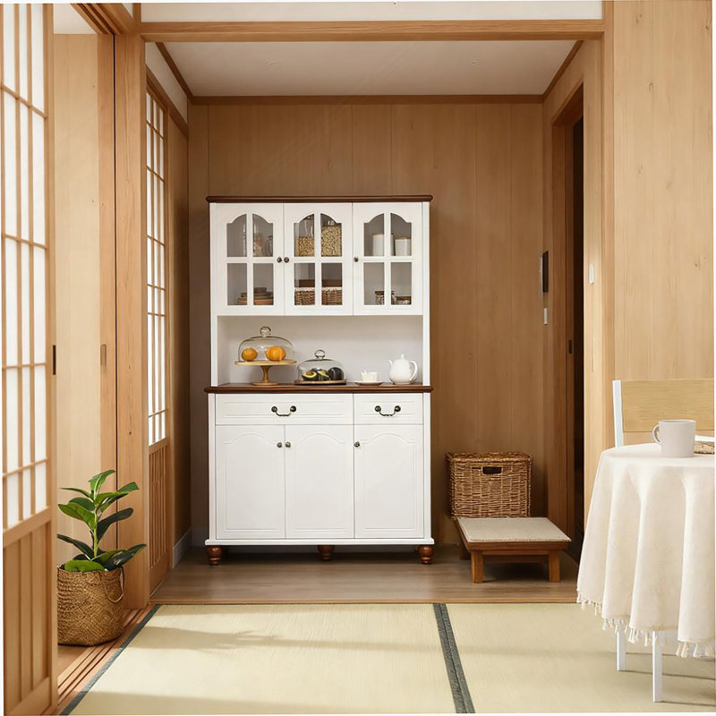 Armoire murale en bois massif gris foncé à 2 portes avec 2 tablettes pour un rangement polyvalent et prêt à assembler