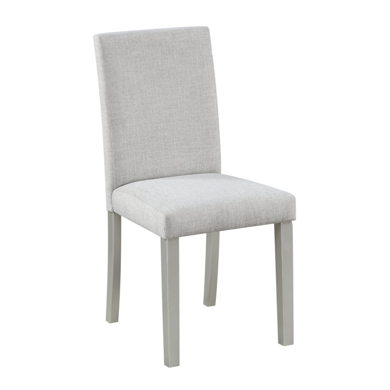 Chaises de salle à manger seulement, ensemble de chaises de salle à manger pour 4 personnes, chaise de cuisine avec siège rembourré, chaise d'appoint