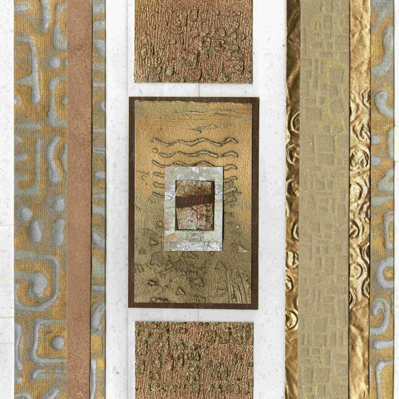 " Wood " by Beverly Crawford Painting Print, 12" H x 12" W  