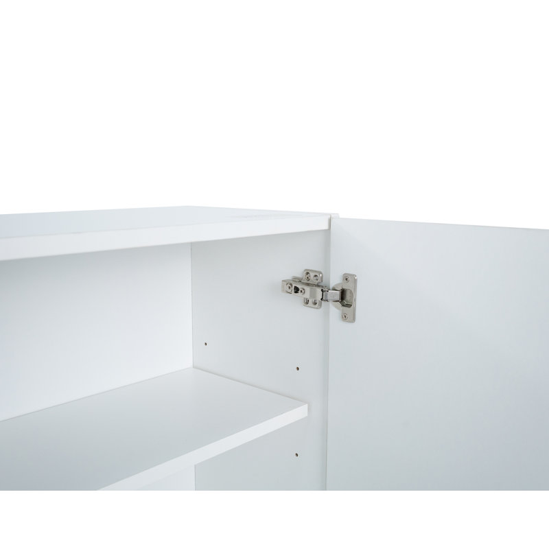 Armoire de cuisine murale Radiance, Blanc brillant