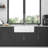 White Farmhouse Sink - 36 X 20 X 10 Inch White Ceramic Porcelain Single Bowl Farm Reversible Design Kitchen Sink