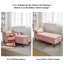 Chaise longue d'intérieur en velours One Pillow-637492561