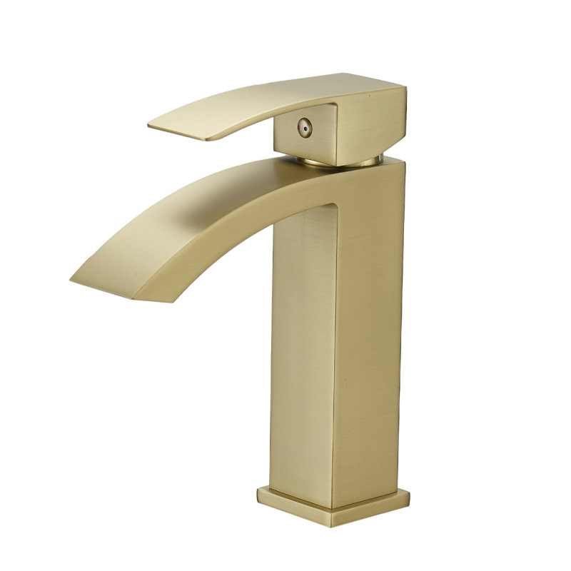 Robinet pour salle de bain à poignée simple, robinet pour salle de bain à poignée simple