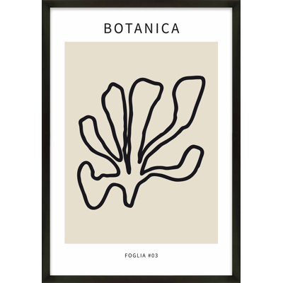 Foglia Botanica 1 Print by Romina Gadler