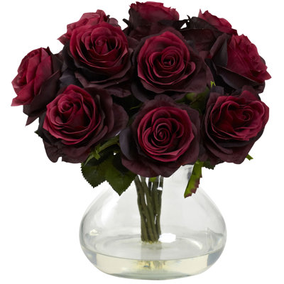 Centre de table Roses dans un vase