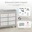 Commode 12 tiroirs avec lumière DEL Emika