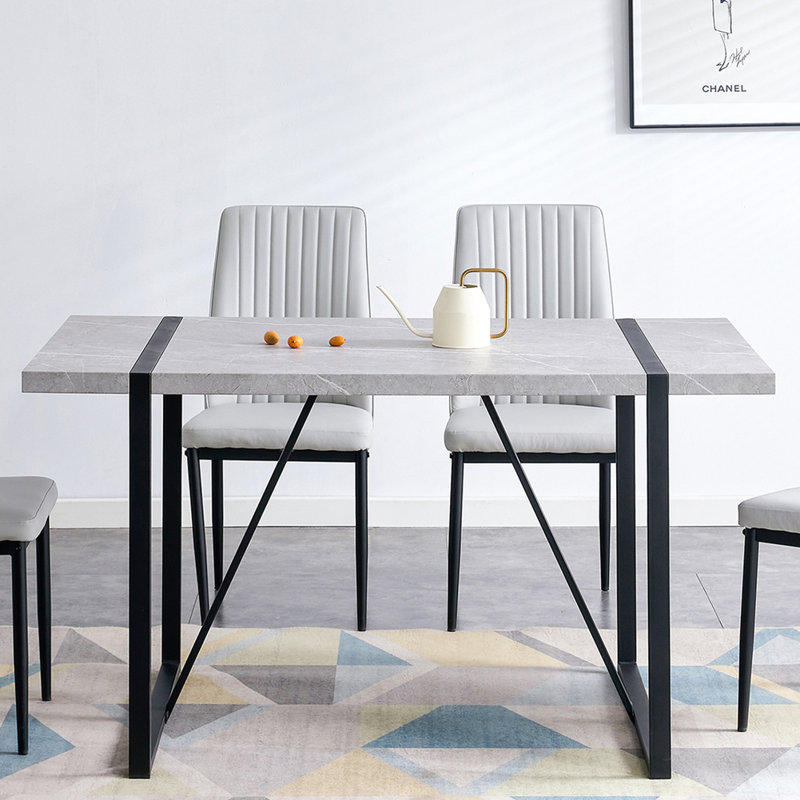 Rectangular Dining Room Table Set  For 4