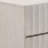 Silvia 2-Drawer Rubberwood Nightstand, Light Gray